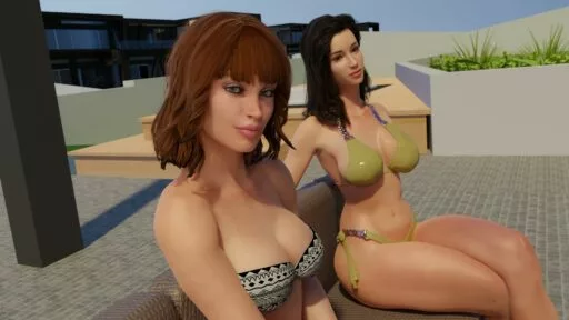 Screenshots Away from Home Online Porn Games