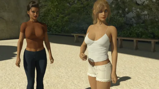 Screenshots Holiday with Gwen Online Porn Games