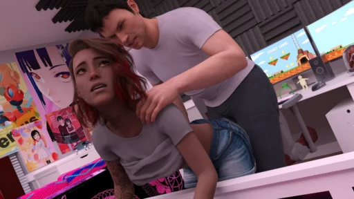 Screenshots Friends in Need Online Porn Games