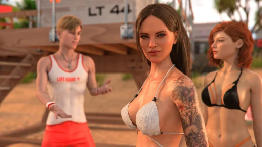 Screenshots Domino Beach Online Porn Games
