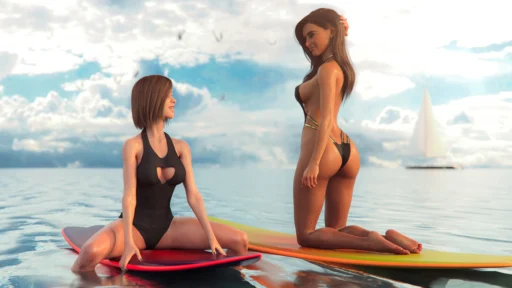 Screenshots Domino Beach Online Porn Games