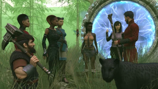 Screenshots Tribulations of a Mage Online Porn Games