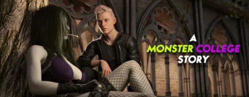 Monster City: A Monster College Story Online Porn Games