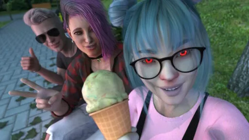 Screenshots Monster City: A Monster College Story Online Porn Games