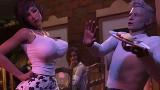 Screenshots Monster City: A Monster College Story Online Porn Games
