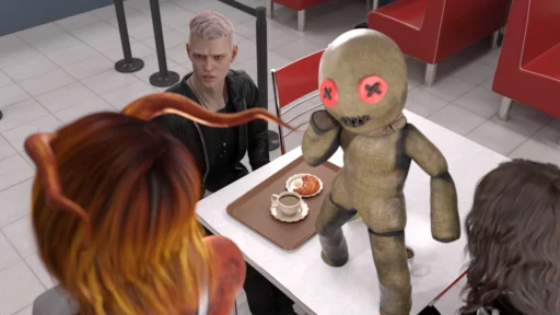 Screenshots Monster City: A Monster College Story Online Porn Games