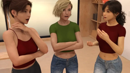 Screenshots Nudist College Online Porn Games