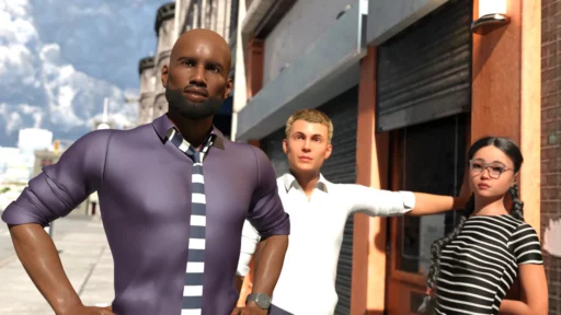 Screenshots Friends in Need Online Porn Games