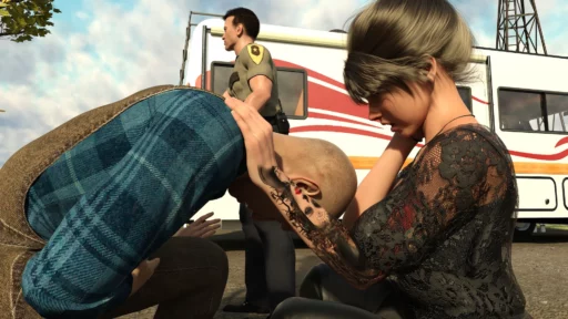 Screenshots The Wanking Dead Online Porn Games