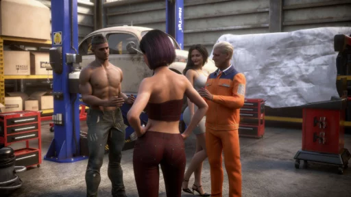 Screenshots Asia Town Online Porn Games