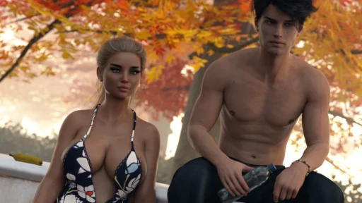 Screenshots Summer's Gone Online Porn Games